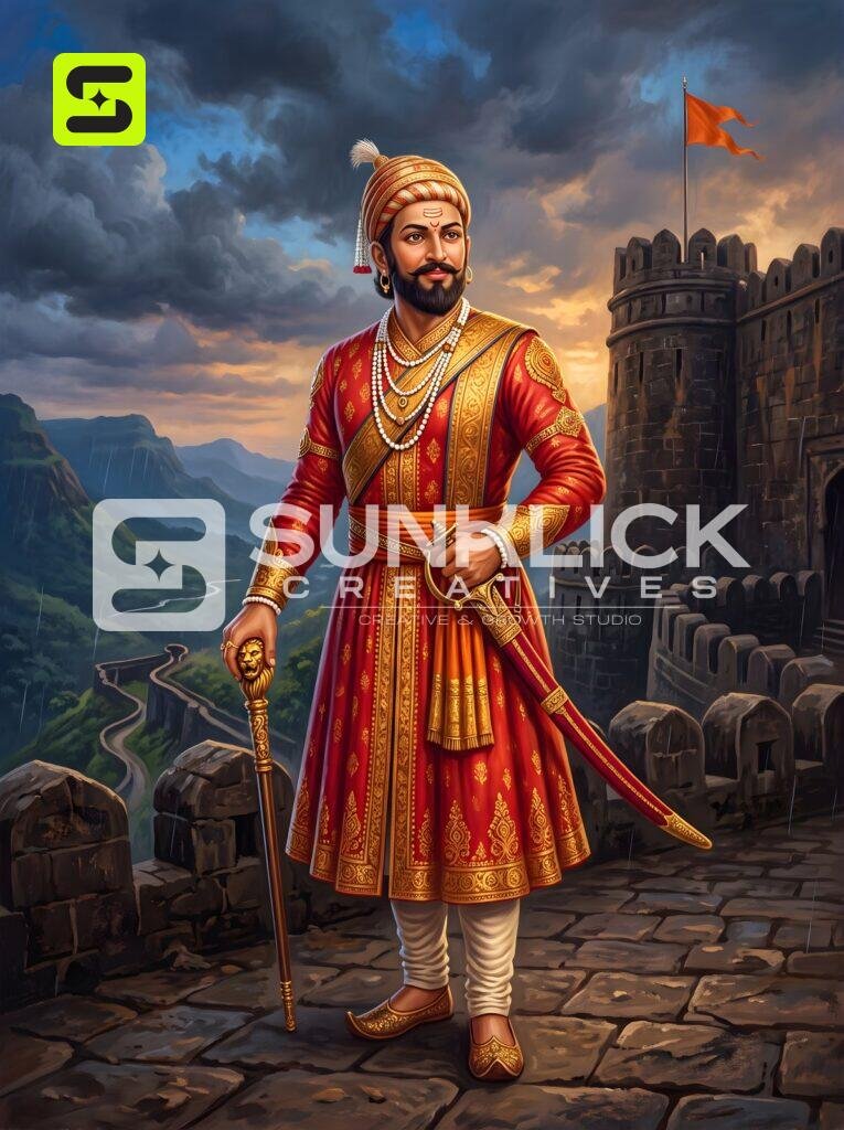 Chhatrapati Shivaji Maharaj 131 – Ultra HD Wall Art