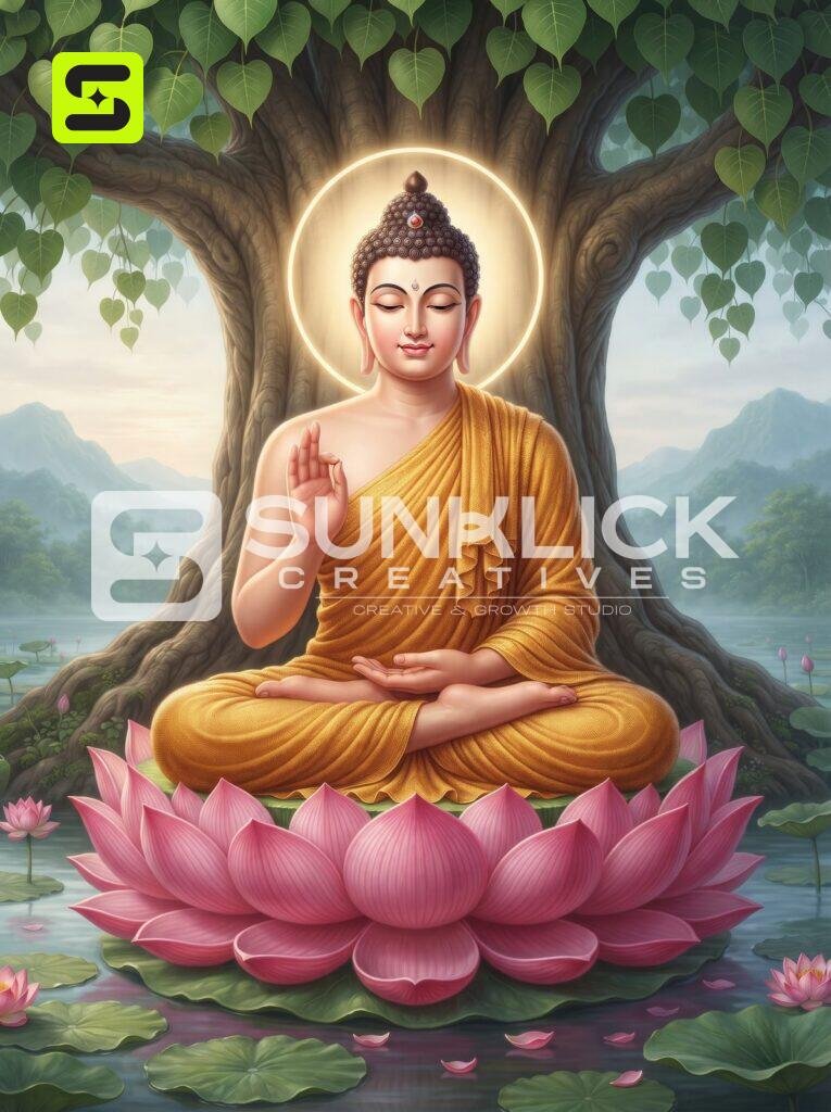 Gautam Buddha Divine Art 57 – Ultra HD God Photo