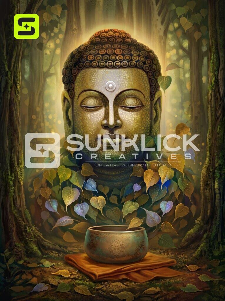 Gautam Buddha Divine Art 98 – Ultra HD God Photo