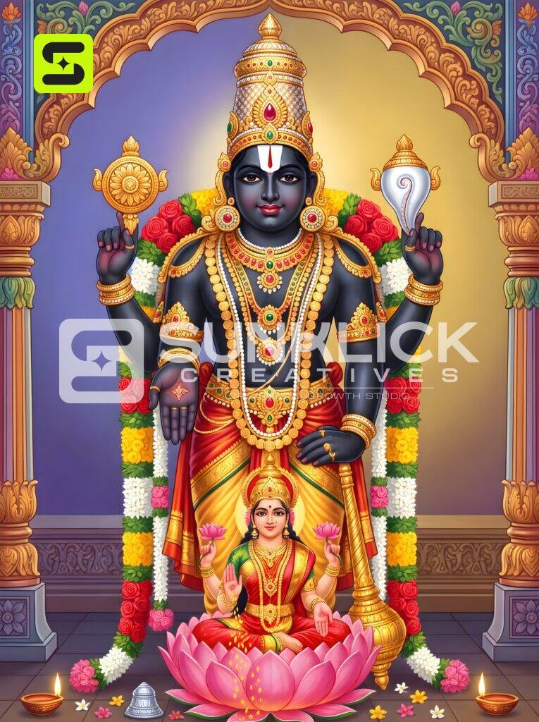 Lord Venkateswara Balaji Standing 05 – Ultra HD God Photo