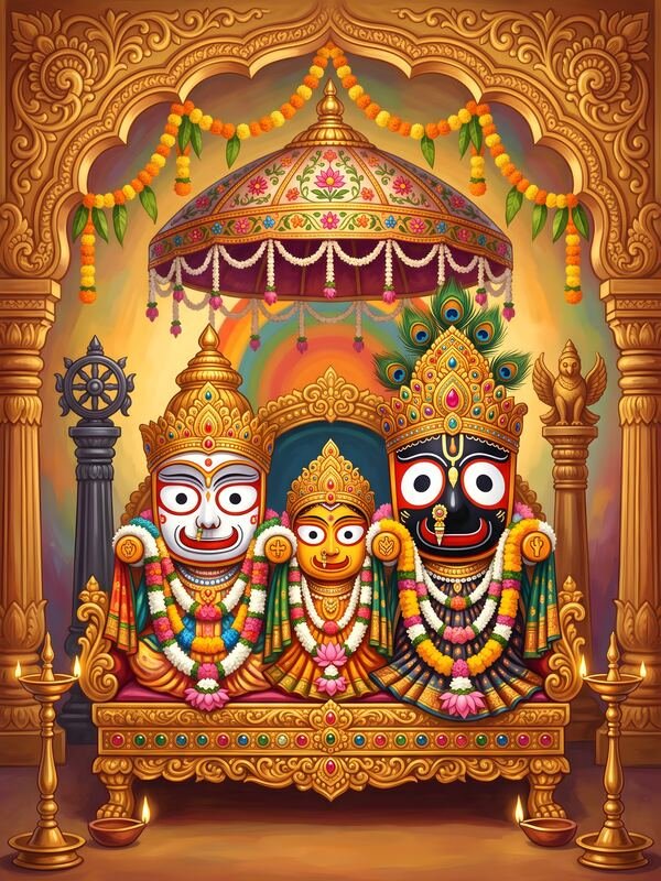 Lord Jagannath Balabhadra Subhadra 48 – Ultra HD God Photo