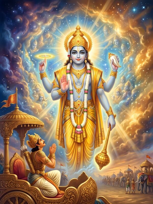 Krishna Vishwaroop Darshan – Ultra HD God Photo