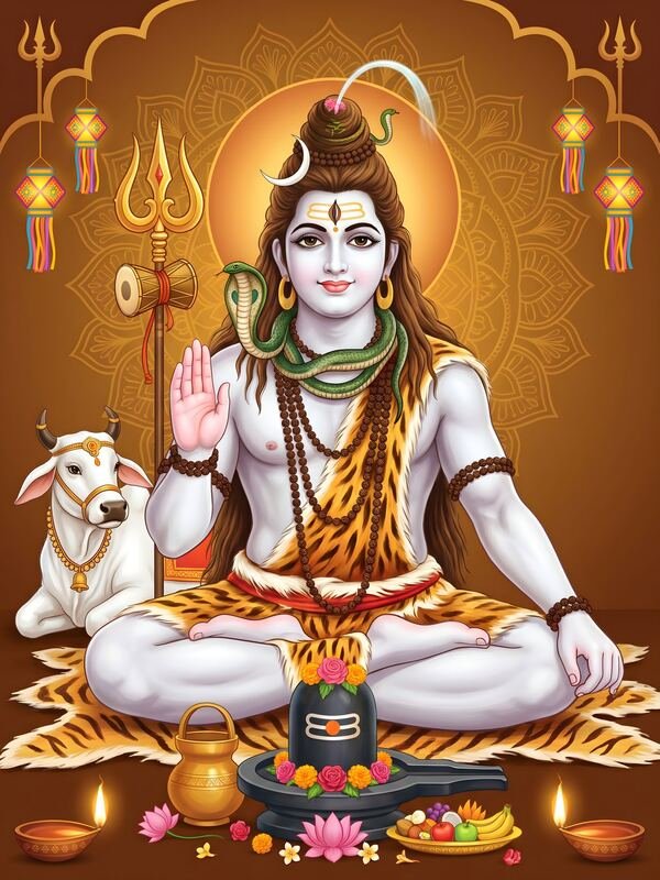 Lord Shiva Meditating in the Himalayas 05 – Ultra HD God Photo