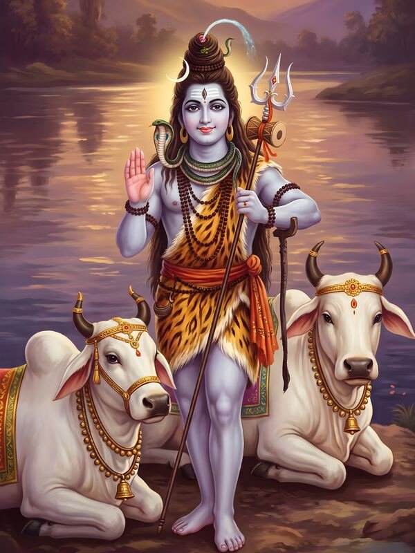 Lord Shiva with Nandi 10 – Ultra HD God Photo