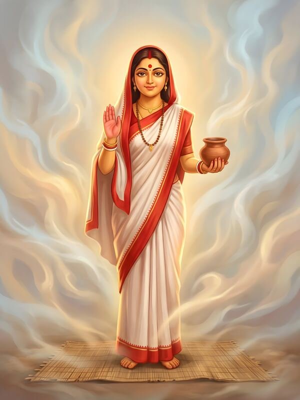 Maa Sarada Devi 04 – Ultra HD God Photo