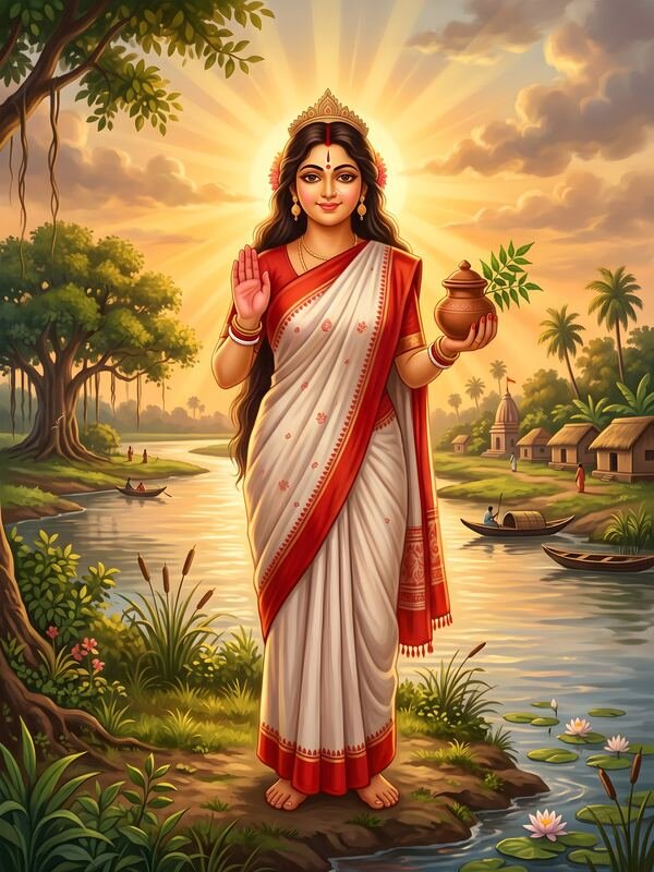 Maa Sarada Devi 06 – Ultra HD God Photo