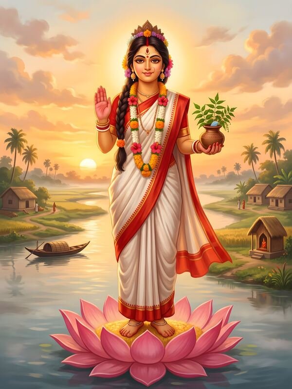 Maa Sarada Devi 19 – Ultra HD God Photo