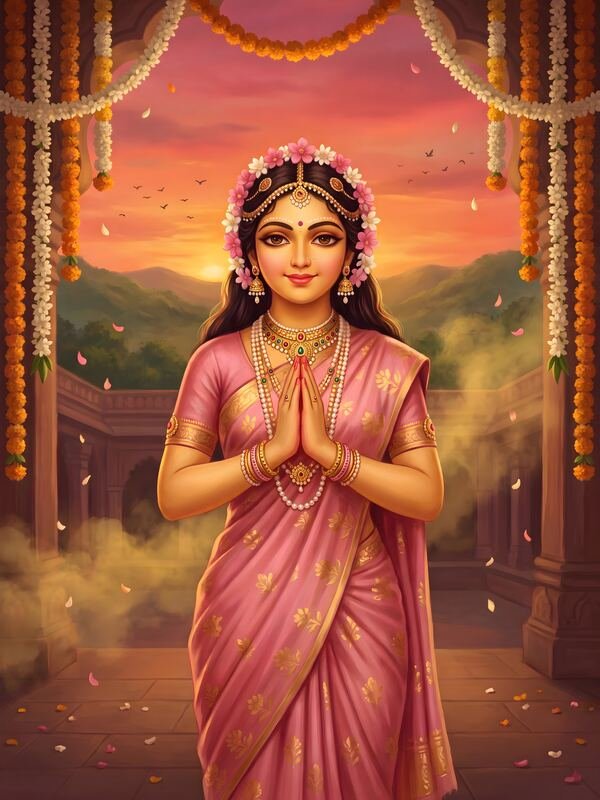 Radha Rani Portrait – Ultra HD God Photo