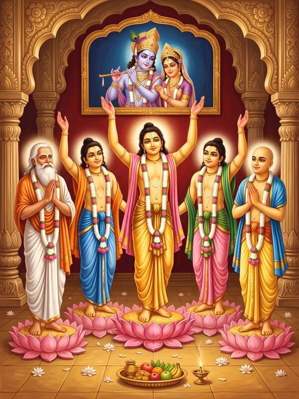 Gaur Nitai Altar Art – Ultra HD God Photo