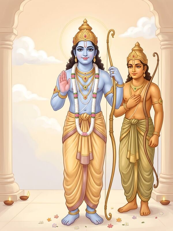 Lord Rama with Lakshman – Ultra HD God Photo