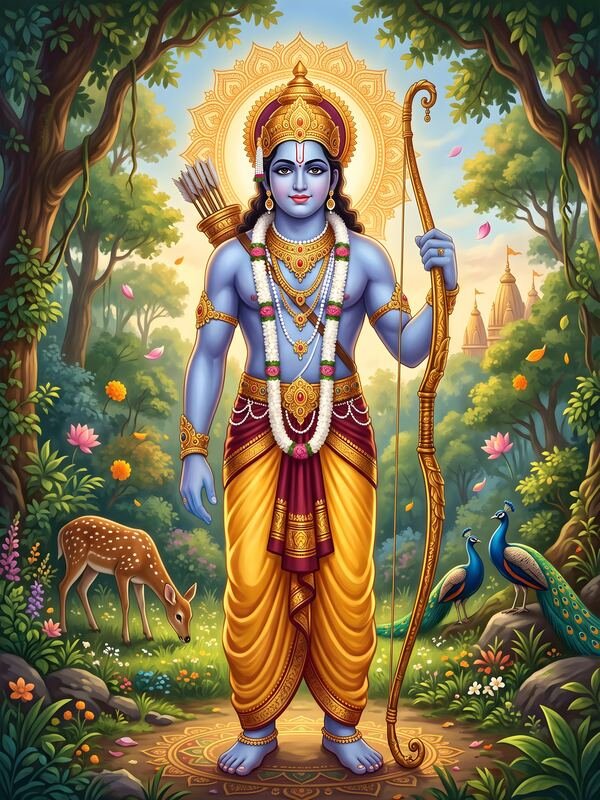 Sita Ram Divine Couple 34 – Ultra HD God Photo