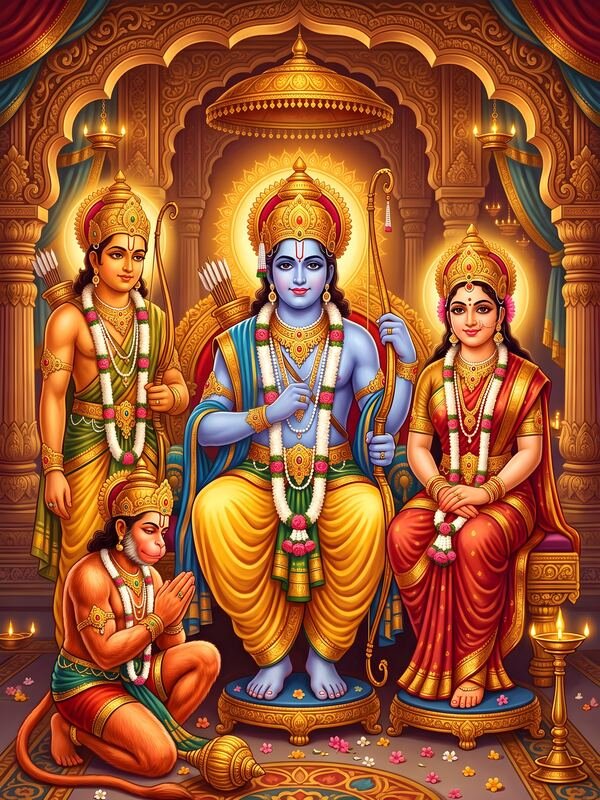 Ram Darbar 03 – Ultra HD God Photo
