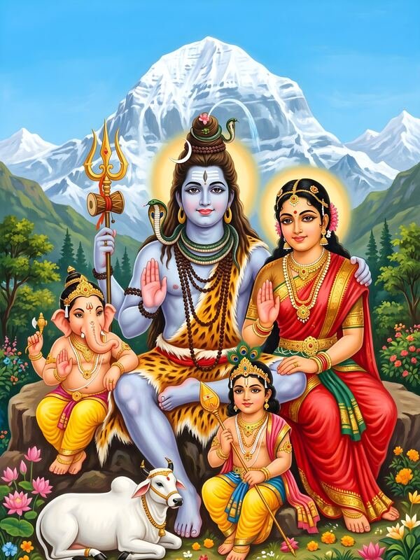 Shiv Parivar 48 – Ultra HD God Photo
