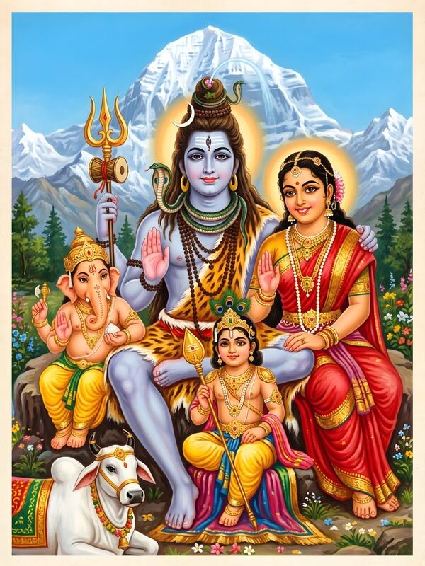 Shiv Parivar 49 – Ultra HD God Photo