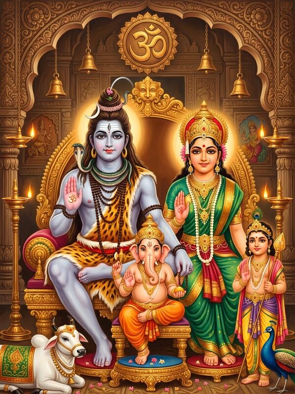 Shiv Parivar 53 – Ultra HD God Photo