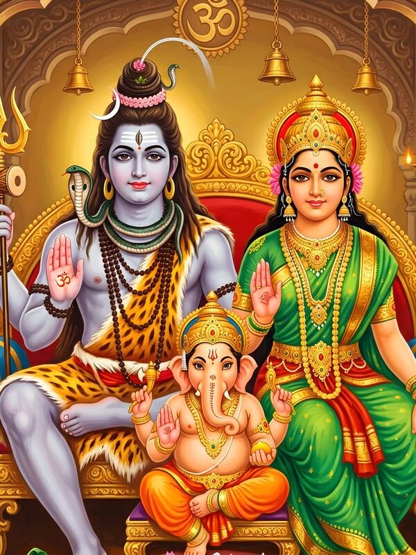 Shiv Parivar 53 – Ultra HD God Photo (Landscape)