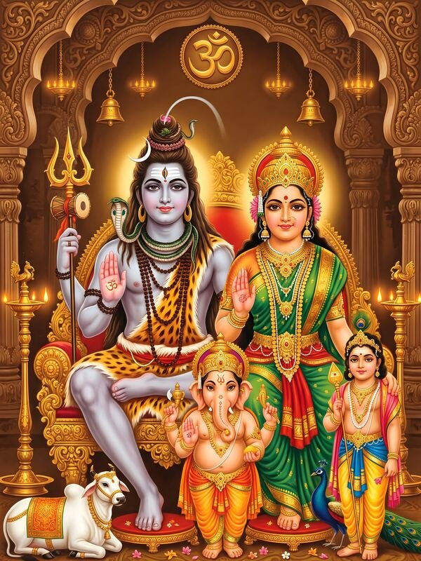 Shiv Parivar 55 – Ultra HD God Photo