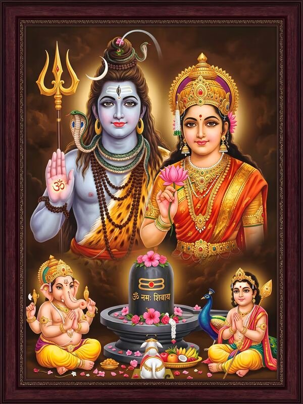 Shiv Parivar 56 – Ultra HD God Photo