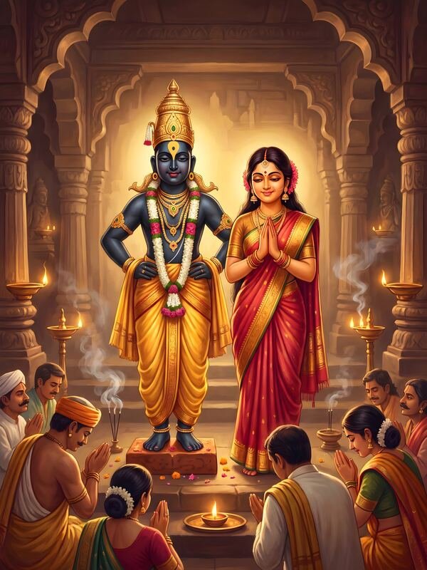 Vitthal Rukmini 16 – Ultra HD God Photo
