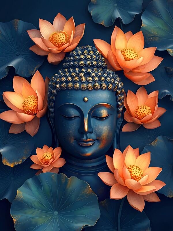 Gautam Buddha Divine Art 74 – Ultra HD God Photo