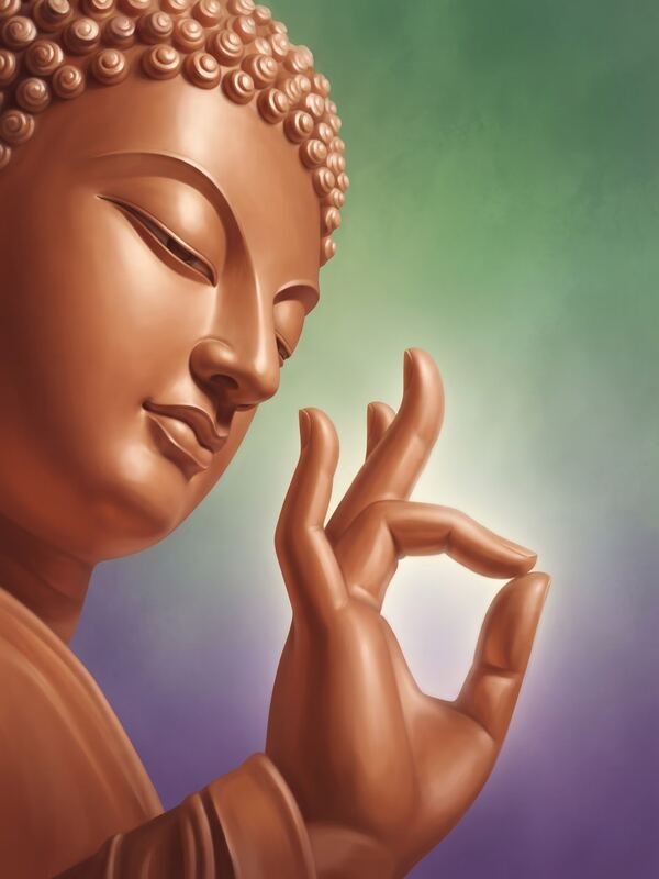 Gautam Buddha Divine Art 89 – Ultra HD God Photo
