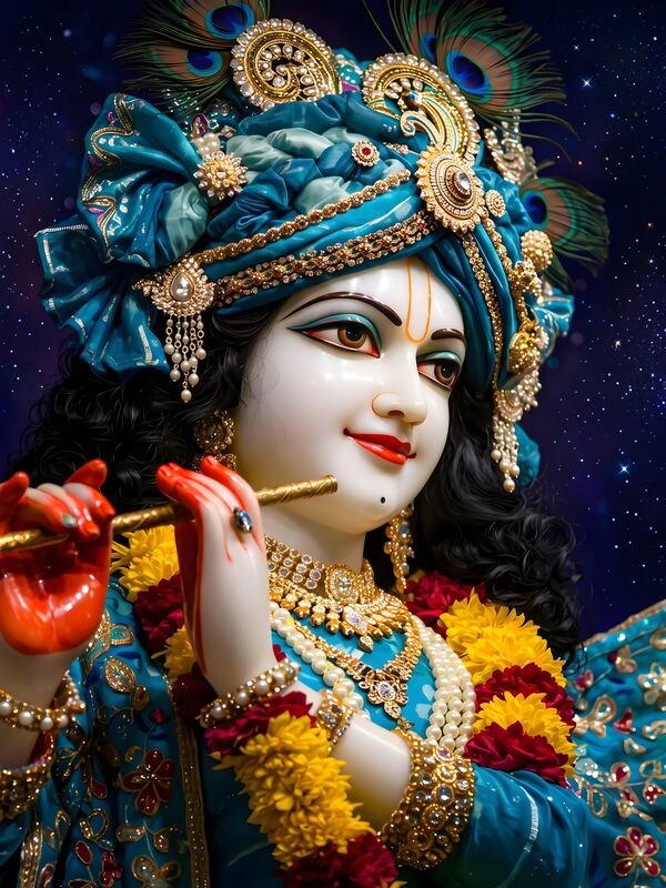 Krishna Shringar Deity Darshan 37 – Ultra HD God Photo