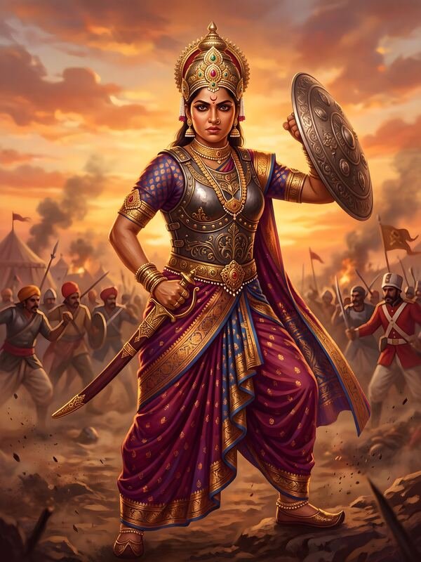Rani Kittur Chennamma 09 – Ultra HD Wall Art