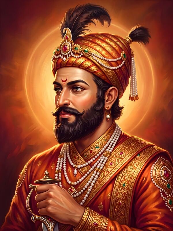 Chhatrapati Shivaji Maharaj 43 – Ultra HD Wall Art