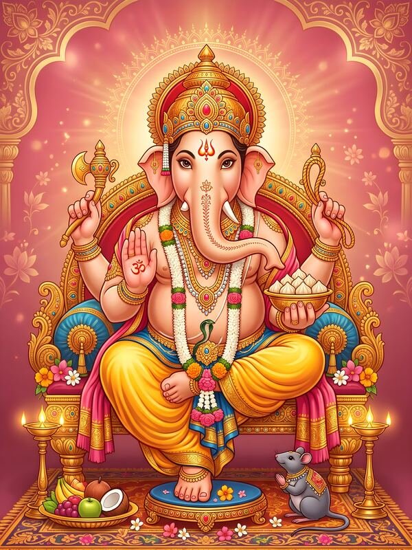 Ganesh Calendar Art 09 – Ultra HD God Photo