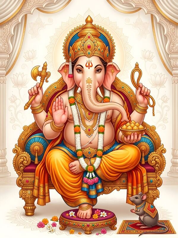 Ganesh Calendar Art 11 – Ultra HD God Photo