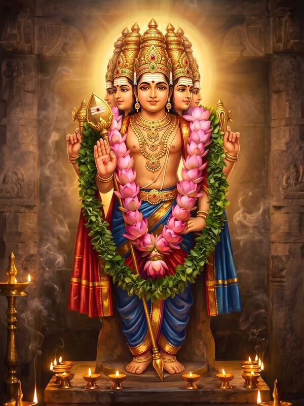 Lord Brahma Art – Ultra HD God Photo