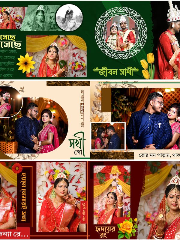 Wedding Album PSD 12x36 – 10 Pages (Weekly Special 02)